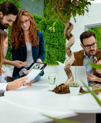 Vibrant thoughts occur all at once