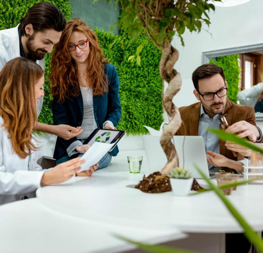 Vibrant thoughts occur all at once